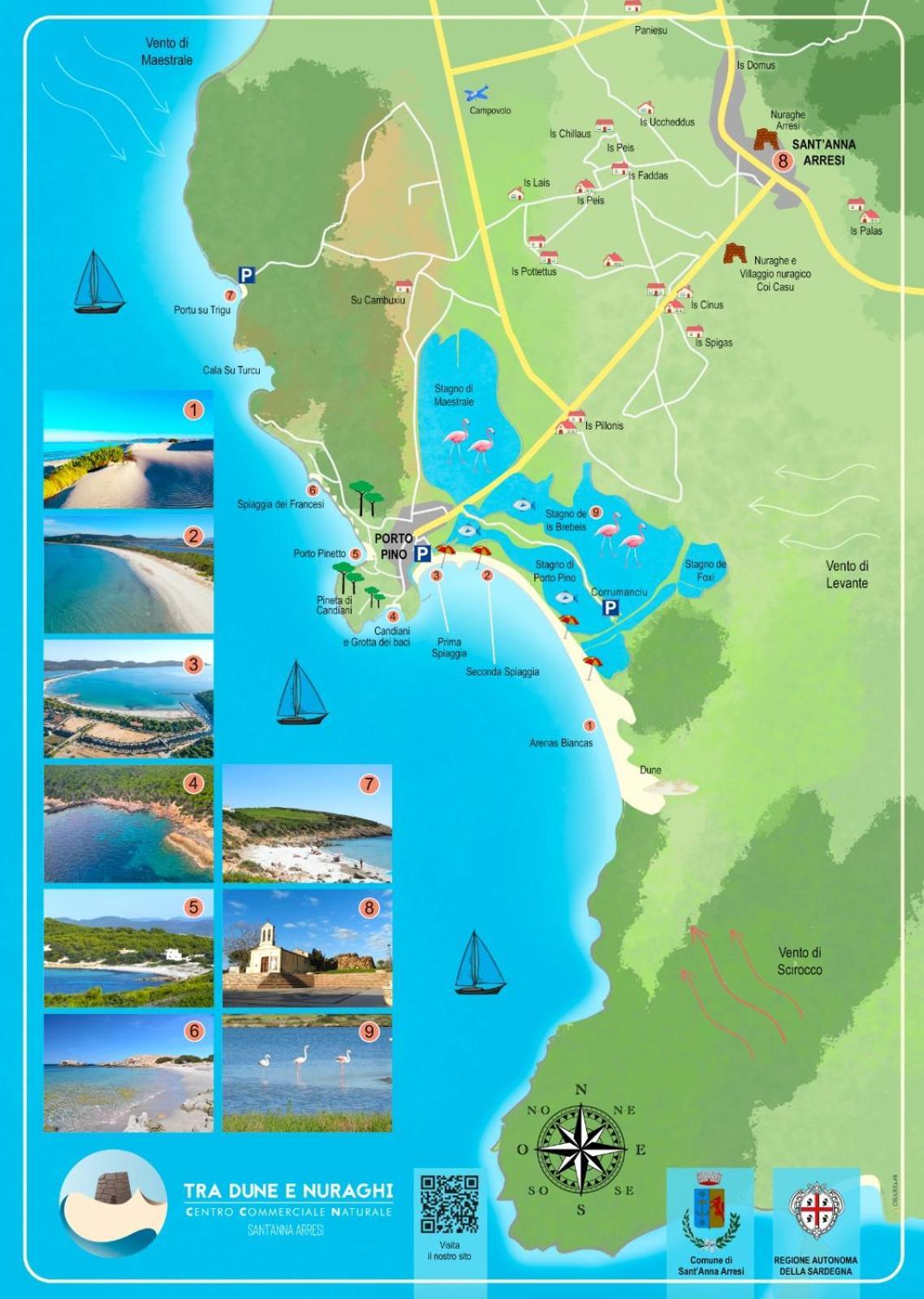 Case Vacanze "Bianco Mare" Porto Pino Luaran gambar